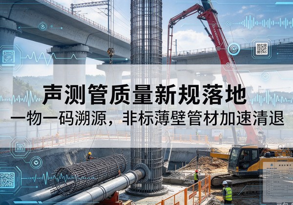 壶关声测管质量新规落地，一物一码溯源，非标薄壁管材加速清退