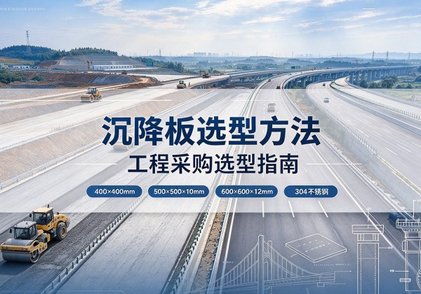 壶关沉降板选择方法