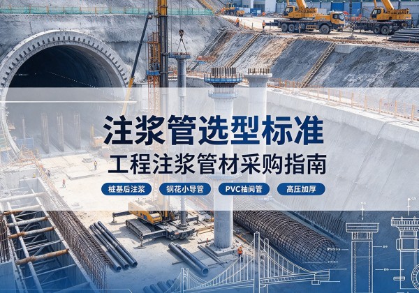 壶关注浆管选型标准